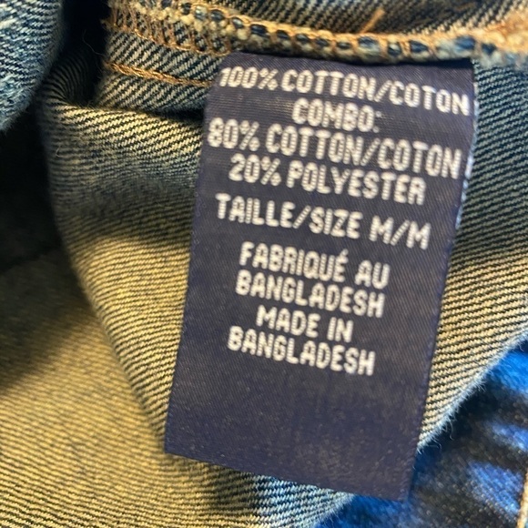 Liquid Jeans Distressed Jean Jacket Women’s Medium - Picture 2 of 7